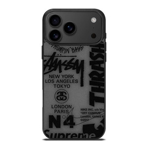 SUPREME STUSSY HYPEBEAST iPhone 15 Pro Max Case Cover